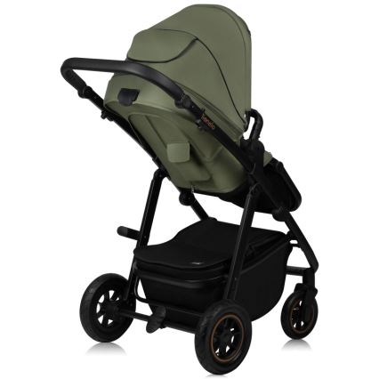 Lionelo - kombinēts ratiņš 2-in-1 AMBER PLUS Green Forest