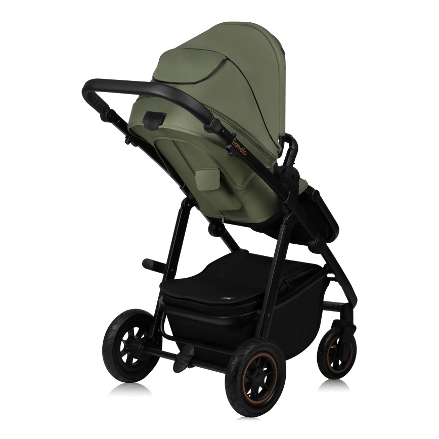 Lionelo - kombinēts ratiņš 2-in-1 AMBER PLUS Green Forest