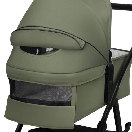 Lionelo - kombinēts ratiņš 2-in-1 AMBER PLUS Green Forest