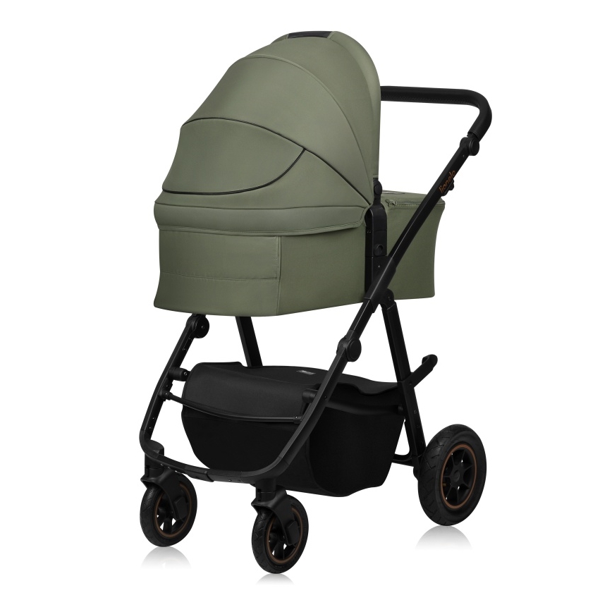 Lionelo - kombinēts ratiņš 2-in-1 AMBER PLUS Green Forest