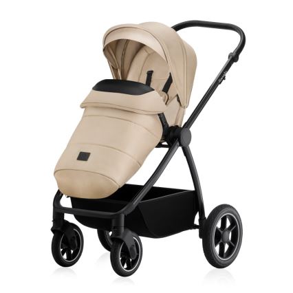 Lionelo - Kombinēts ratiņš 2v1 MERIL Beige Sand