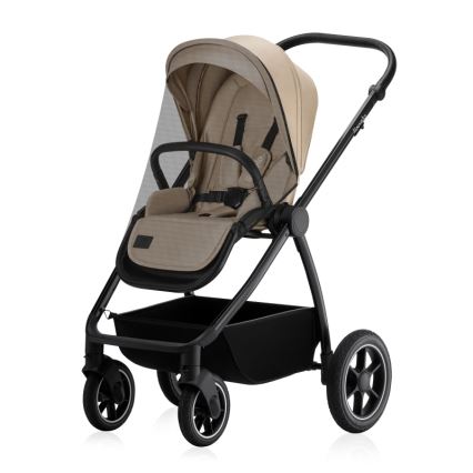 Lionelo - Kombinēts ratiņš 2v1 MERIL Beige Sand