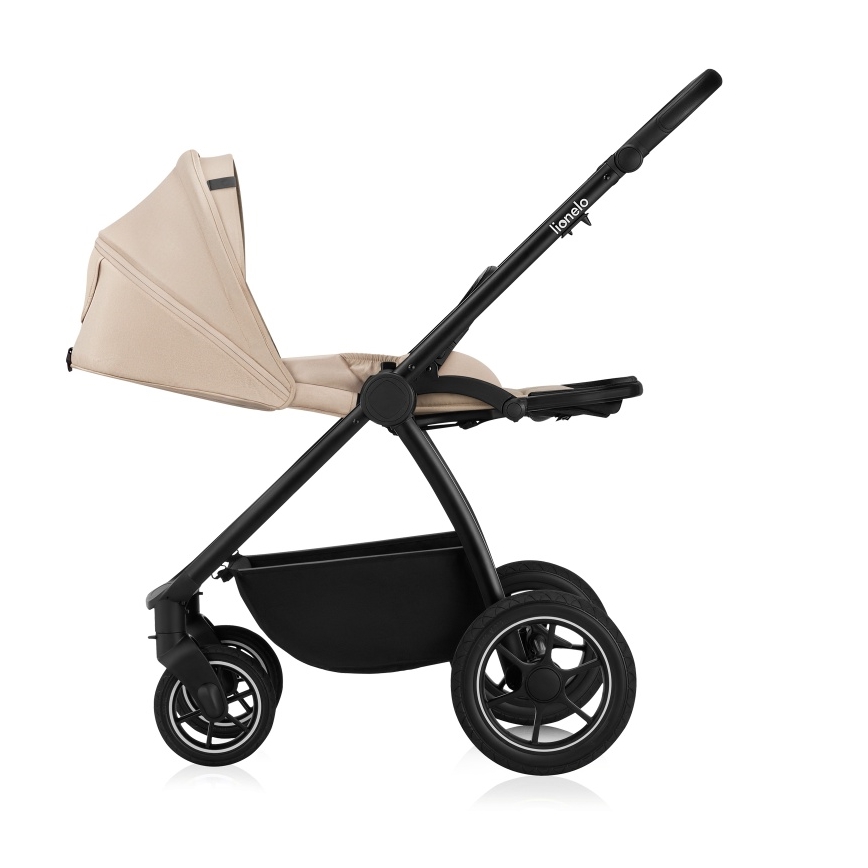 Lionelo - Kombinēts ratiņš 2v1 MERIL Beige Sand