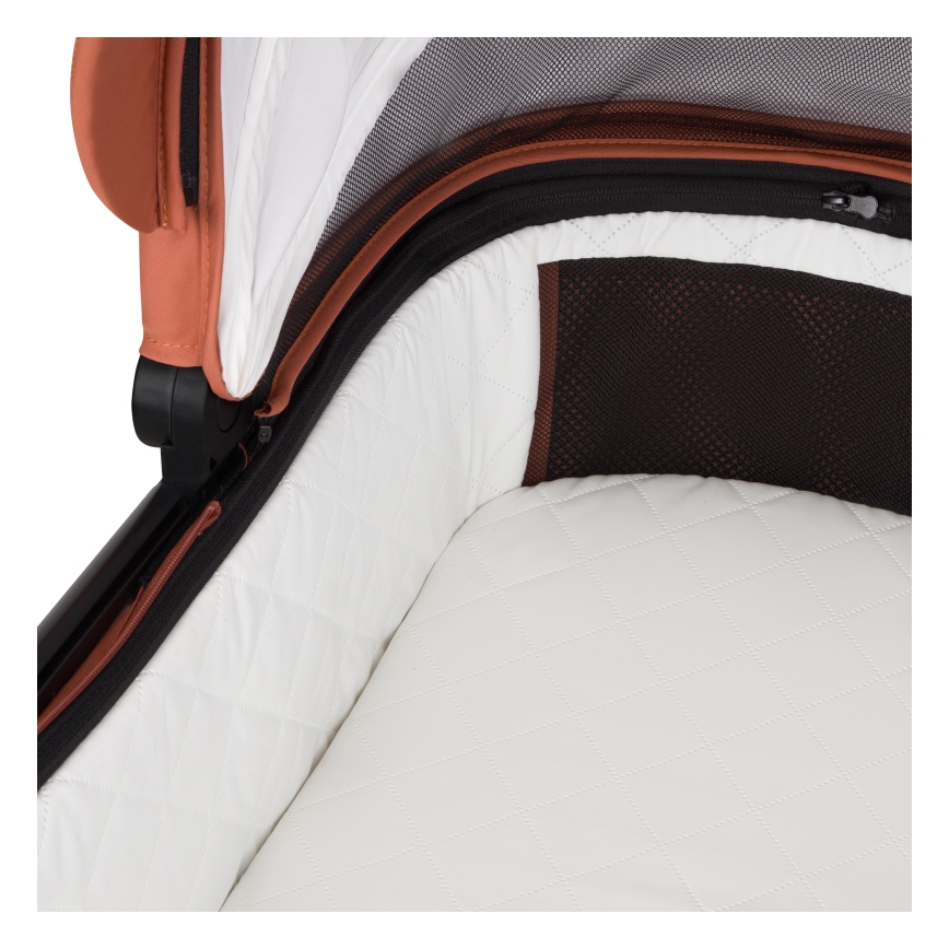 Lionelo - Kombinēts ratiņš 2‑1 LAYLA, rūsas brūns