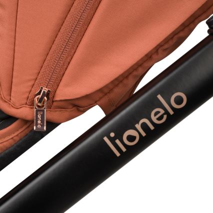 Lionelo - Kombinēts ratiņš 2‑1 LAYLA, rūsas brūns