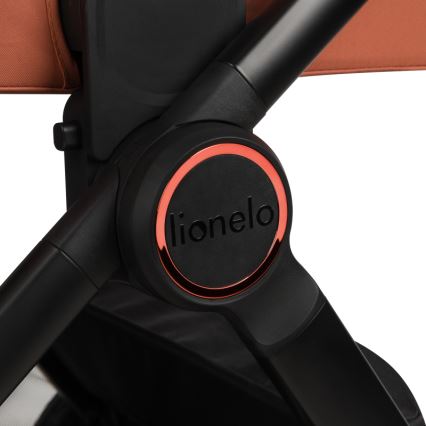 Lionelo - Kombinēts ratiņš 2‑1 LAYLA, rūsas brūns