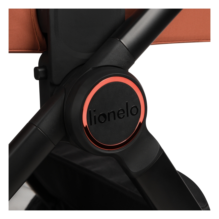 Lionelo - Kombinēts ratiņš 2‑1 LAYLA, rūsas brūns