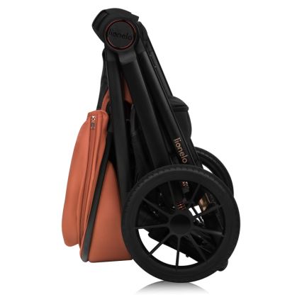 Lionelo - Kombinēts ratiņš 2‑1 LAYLA, rūsas brūns