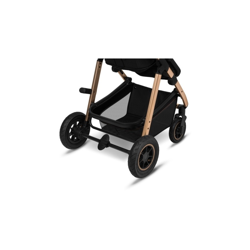 Lionelo - kombinēts ratiņš 3 vienā AMBER Black Onyx