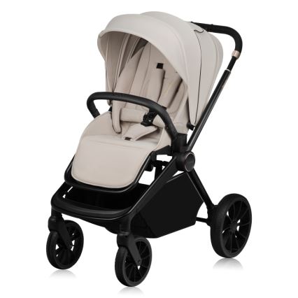 Lionelo - Kombinēts ratiņš 3 vienā MIKA PLUS Beige Sand
