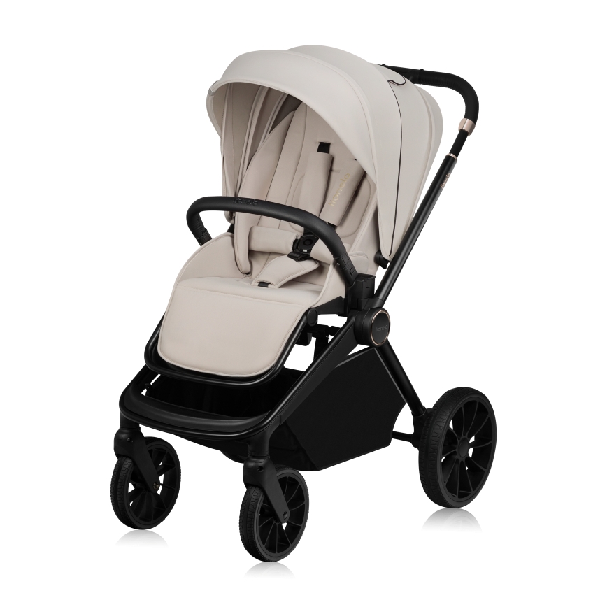 Lionelo - Kombinēts ratiņš 3 vienā MIKA PLUS Beige Sand
