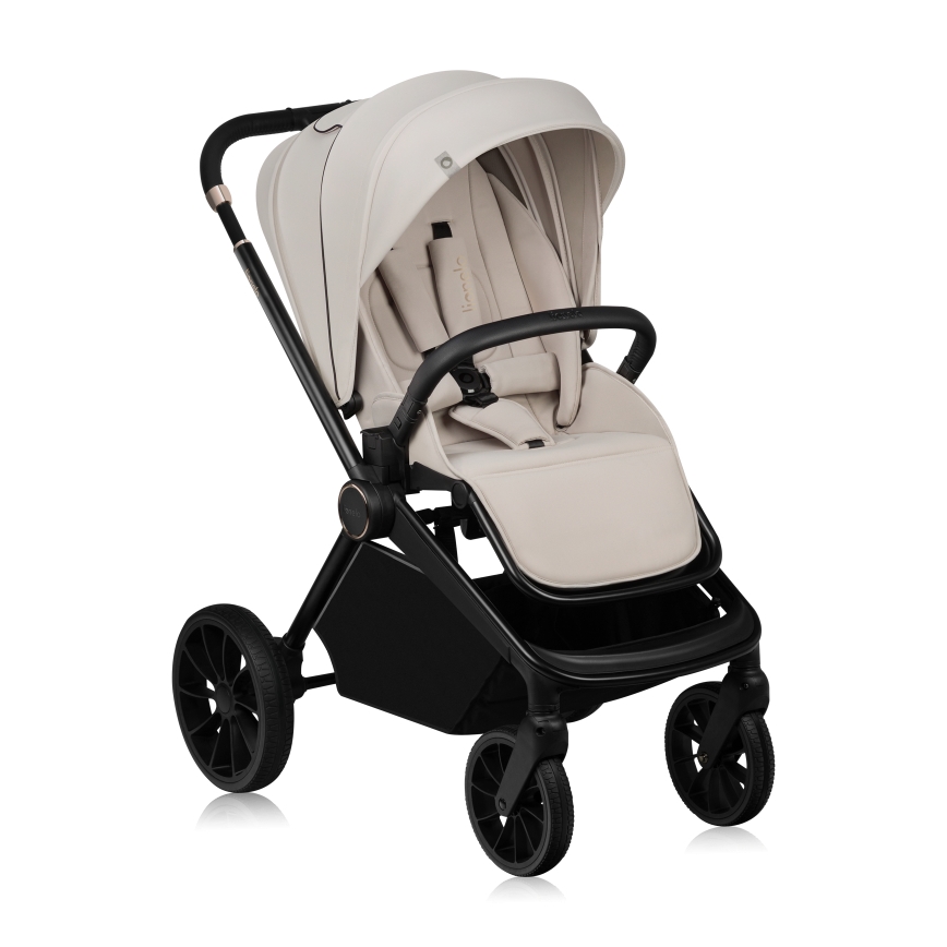 Lionelo - Kombinēts ratiņš 3 vienā MIKA PLUS Beige Sand