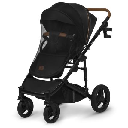 Lionelo - Kombinēts ratiņš 3‑vienā MARI TOUR Black Onyx
