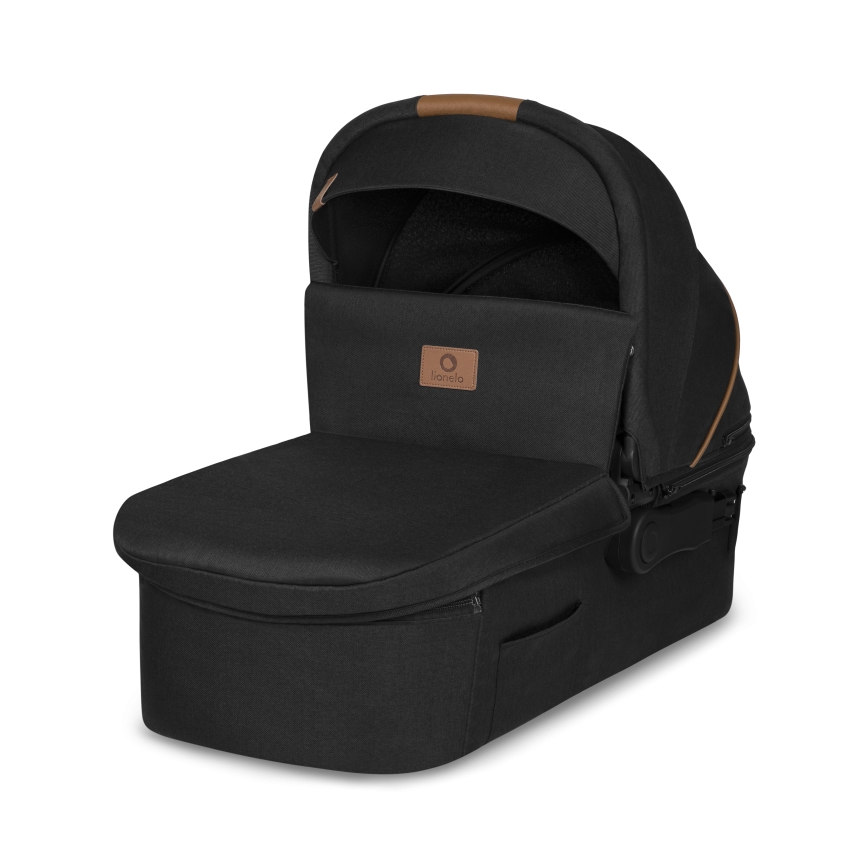 Lionelo - Kombinēts ratiņš 3‑vienā MARI TOUR Black Onyx