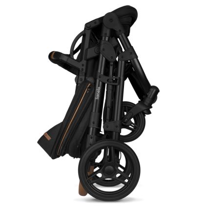 Lionelo - Kombinēts ratiņš 3‑vienā MARI TOUR Black Onyx