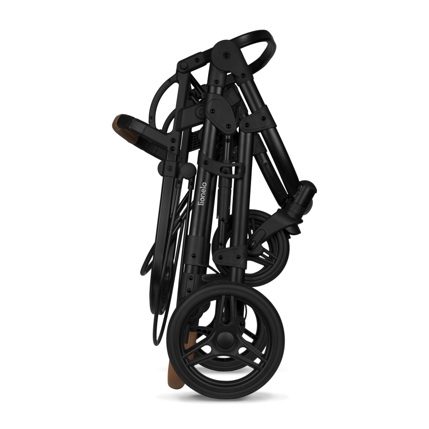 Lionelo - Kombinēts ratiņš 3‑vienā MARI TOUR Black Onyx