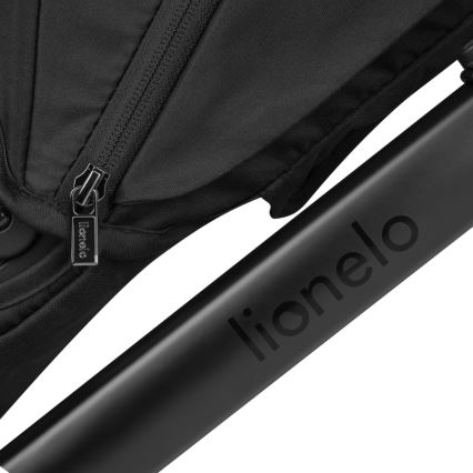 Lionelo - Kombinēts ratiņu komplekts 3 vienā LAYLA Black Onyx