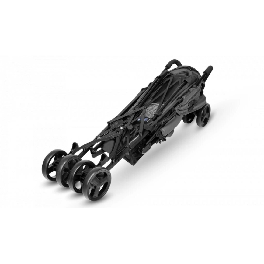 Lionelo - kompakti salokāmi ratiņi ELIA, pelēki