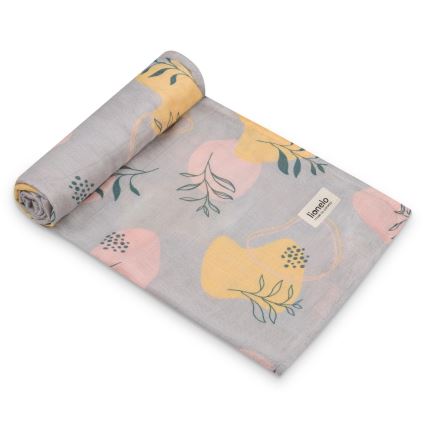 Lionelo - komplekts 3 gab. bambusa autiņi BAMBOO SET 70x70 cm Leaf