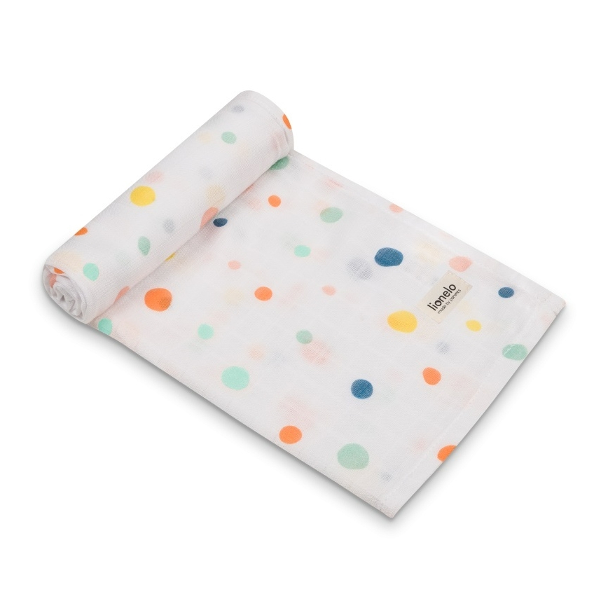 Lionelo - Komplekts 3x bambusa autiņi BAMBOO SET 70x70 cm Dot