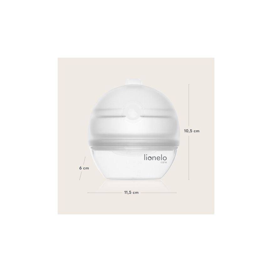 Lionelo - Krūts piena sūknis 2 vienā MILKY 60 ml