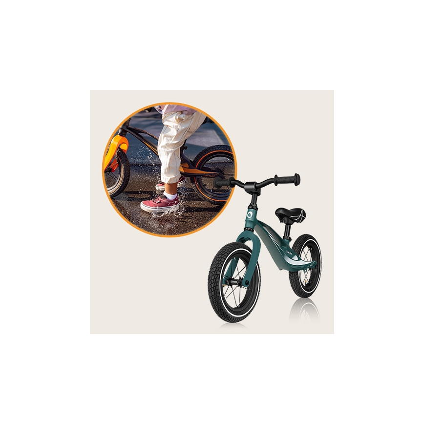 Lionelo - Līdzsvara velosipēds BART AIR zaļš