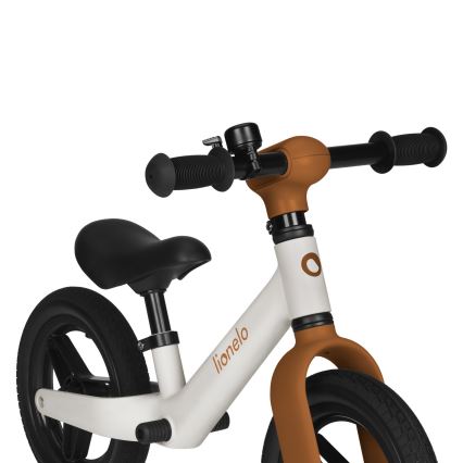 Lionelo - līdzsvara velosipēds TONI, smilškrāsas bēšs