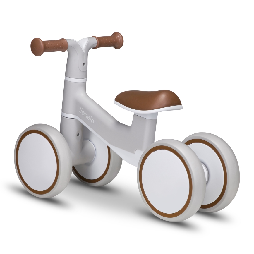 Lionelo - līdzsvara velosipēds VILLY latte bēšs