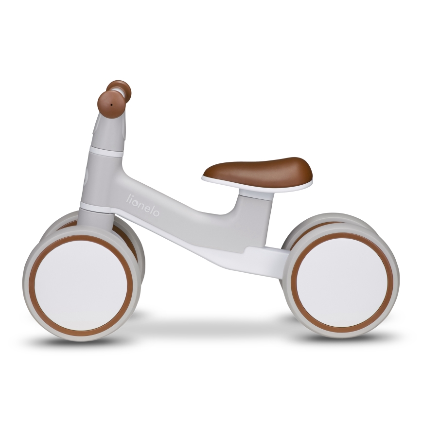 Lionelo - līdzsvara velosipēds VILLY latte bēšs