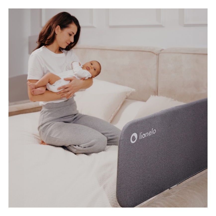 Lionelo - LORA gultas aizsargs, tumši pelēks