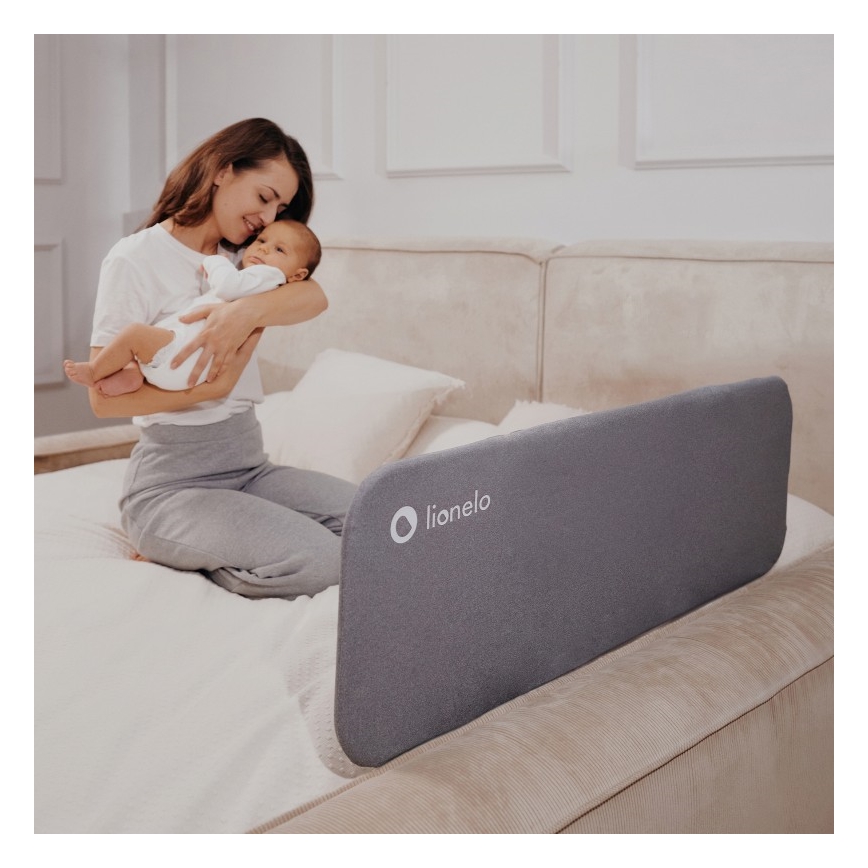 Lionelo - LORA gultas aizsargs, tumši pelēks