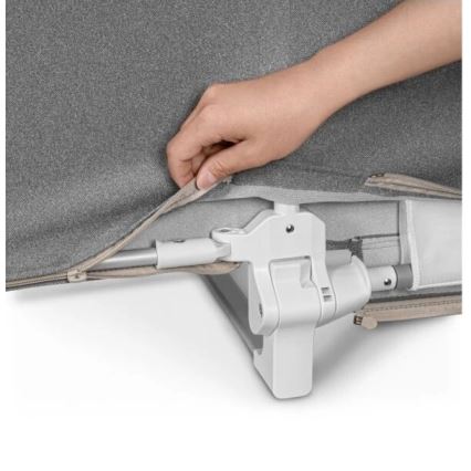 Lionelo - LORA gultas aizsargs, tumši pelēks