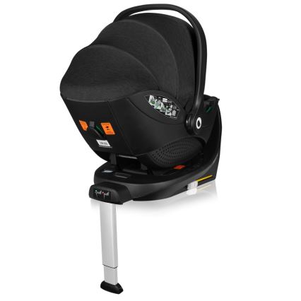 Lionelo - MOXIE SET i-Size bāze autosēdekļiem, melna