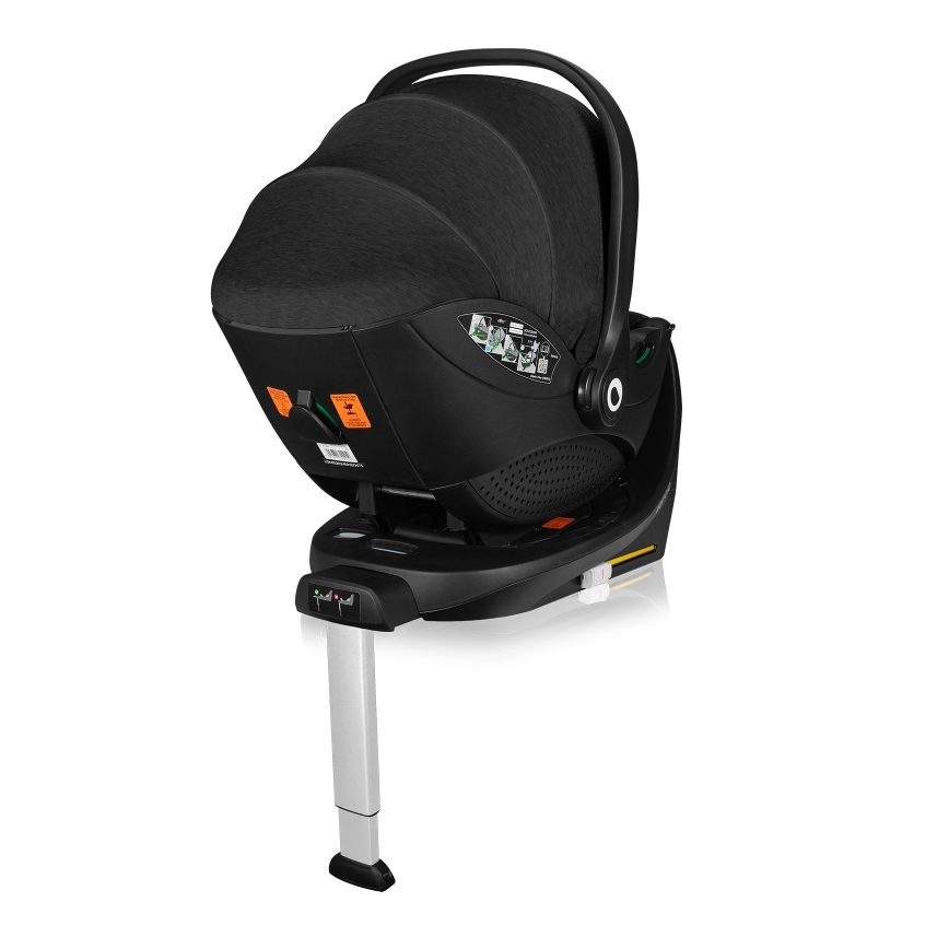 Lionelo - MOXIE SET i-Size bāze autosēdekļiem, melna