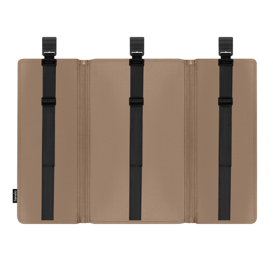 Lionelo - Organizators gultiņai 3‑1 SIDEPOCKET, bēšs