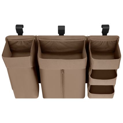 Lionelo - Organizators gultiņai 3‑1 SIDEPOCKET, bēšs