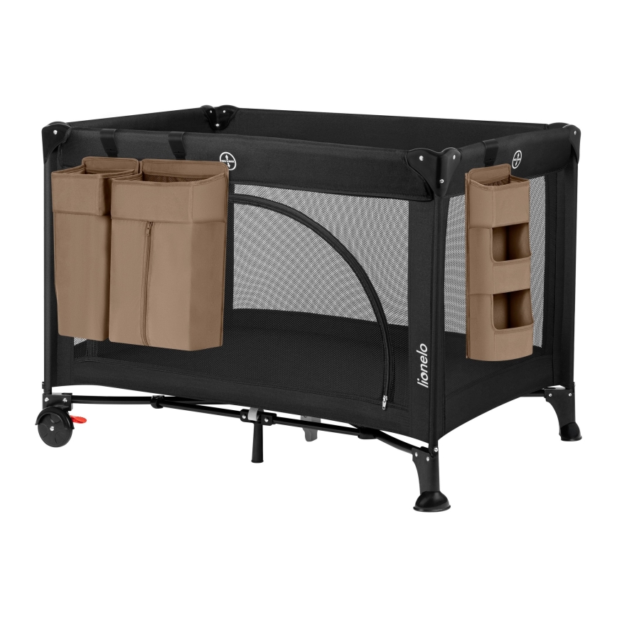 Lionelo - Organizators gultiņai 3‑1 SIDEPOCKET, bēšs