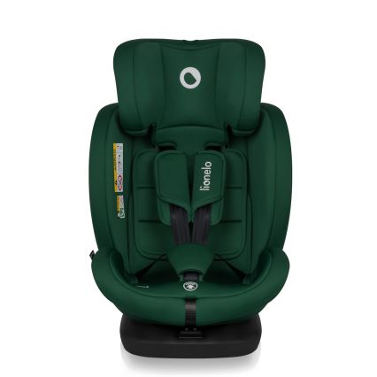 Lionelo - pagriežams autokrēsls ar bāzi BASTIAAN i-Size 40-150 cm Green Forest