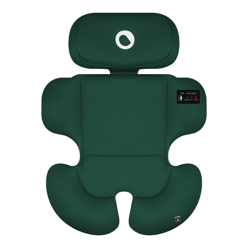 Lionelo - Pagriežams autokrēsls ar bāzi BASTIAAN i-Size 40-150 cm Zaļais mežs