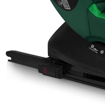 Lionelo - Pagriežams autokrēsls ar bāzi BASTIAAN i-Size 40-150 cm Zaļais mežs