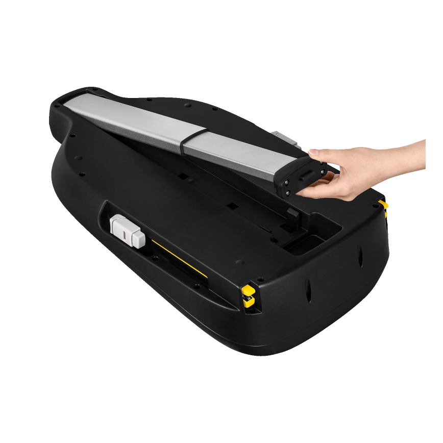 Lionelo - Pagriežams autosēdeklis ar bāzi ASTRID SET i-Size 40-87 cm melns/pelēks