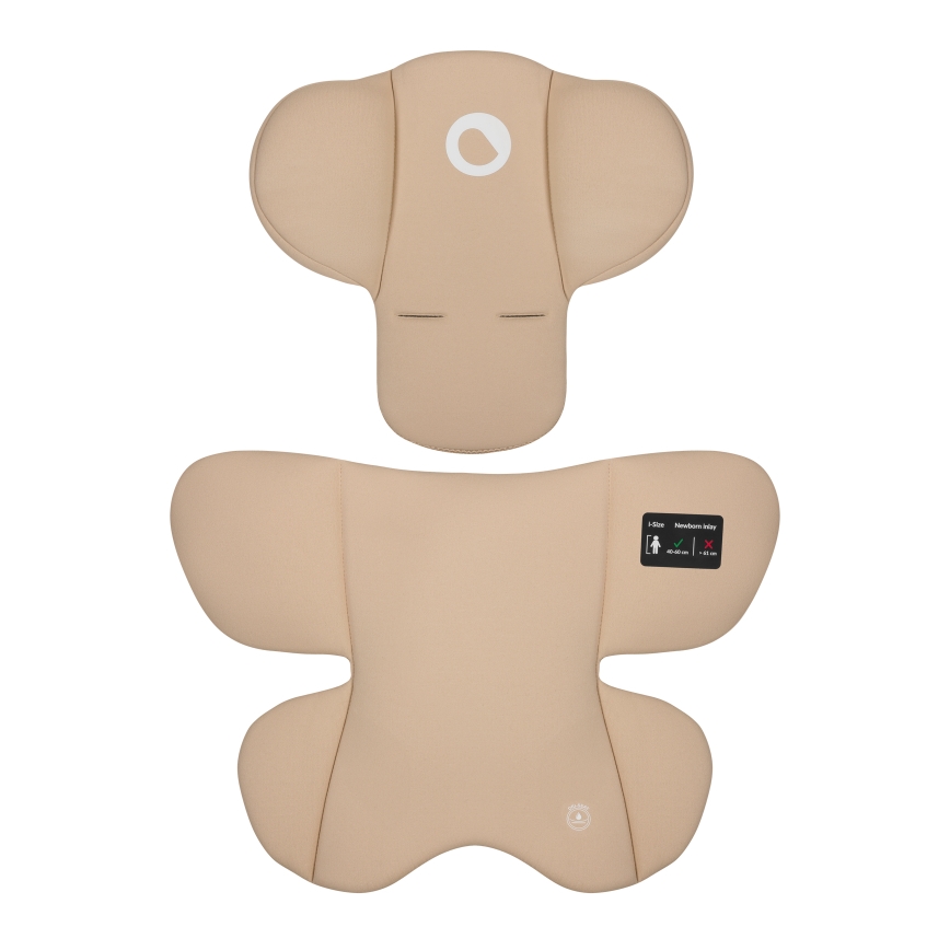 Lionelo - Pagriežams bērnu auto sēdeklis ar bāzi ASTRID SET i-Size 40-87 cm Beige Sand