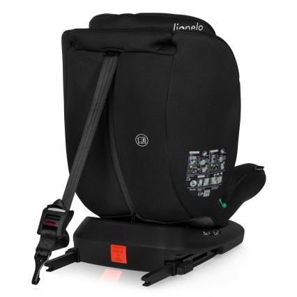 Lionelo - Pagriežams bērnu autosēdeklis ar bāzi BASTIAAN i-Size 40-150 cm rožu rozā