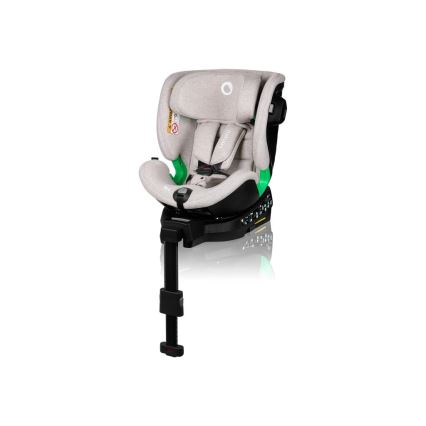 Lionelo - Pagriežams bērnu autosēdeklis ar bāzi HARMONY i-Size 40-150 cm bēšs