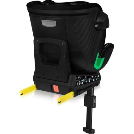 Lionelo - Pagriežams bērnu autosēdeklis ar bāzi HARMONY i-Size 40-150 cm melns