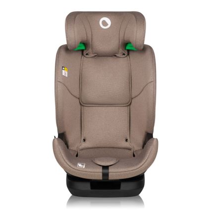 Lionelo - Pagriežams bērnu autosēdeklis ar bāzi LAVENDER i-Size 76-150 cm Beige Latte