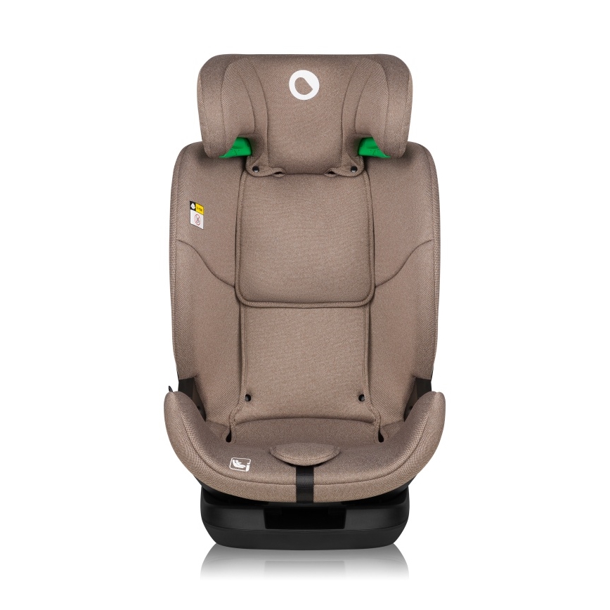 Lionelo - Pagriežams bērnu autosēdeklis ar bāzi LAVENDER i-Size 76-150 cm Beige Latte