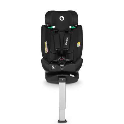 Lionelo - Pagrozāms bērnu autosēdeklis ar bāzi BRAAM i-Size 40-150 cm Black Carbon