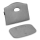 Lionelo - Polsterējums bērnu barošanas krēslam FLORIS CUSHION Grey Stone