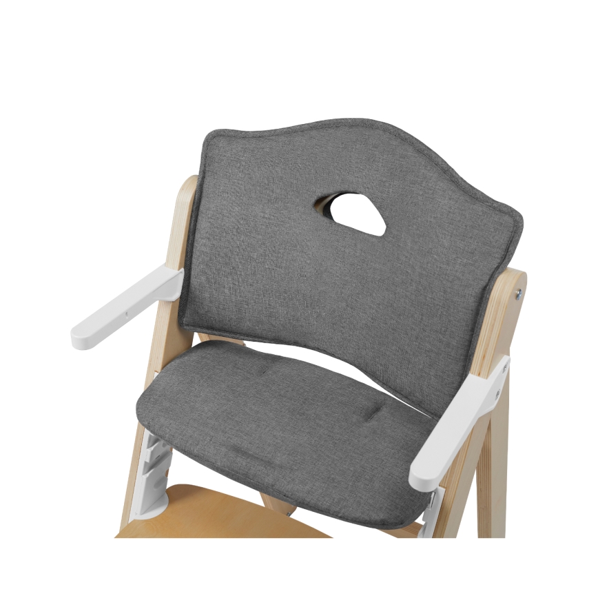 Lionelo - Polsterējums bērnu barošanas krēslam FLORIS CUSHION Grey Stone